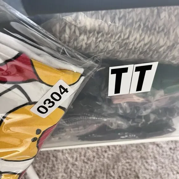 Vintage BJ Frog Sleep Shirt Womens Medium 80s Ducks Sailor Nautical Stripe Retro - Picture 9 of 11